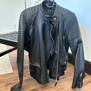 MDK Genuine Leather Moto Jacket